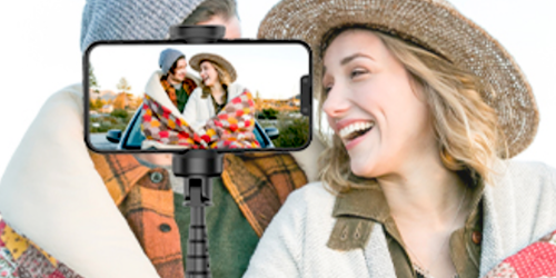Phone Tripod & Selfie Stick w/ Bluetooth Remote Only $9.99 on Amazon (Reg. $25)