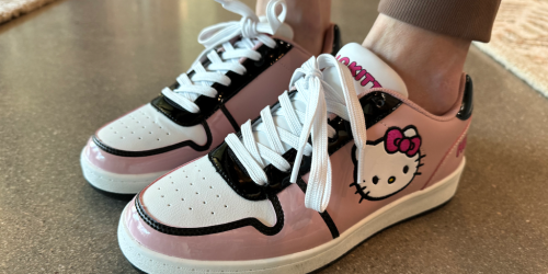 Be Quick! Hello Kitty Sneakers ONLY $10 on Walmart.com