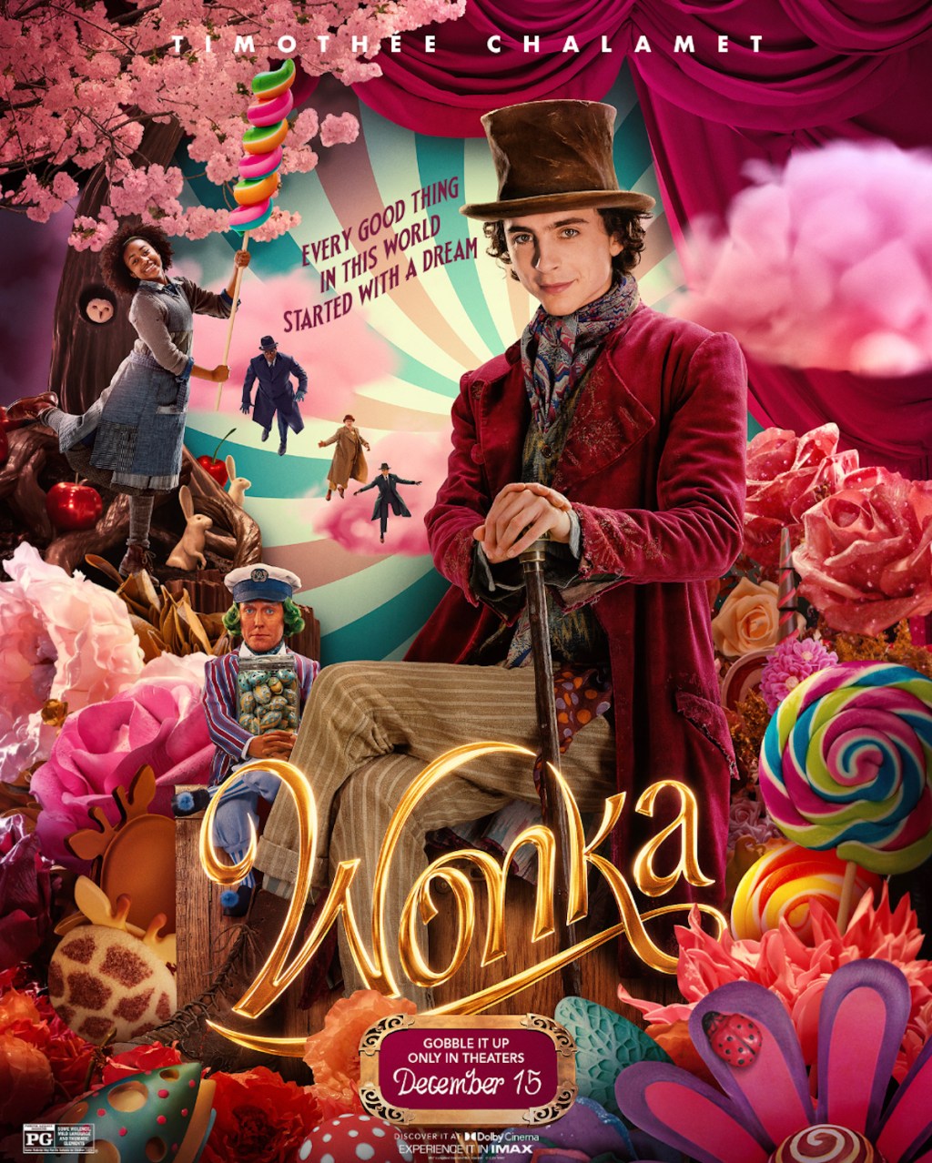 wonka movie trailer