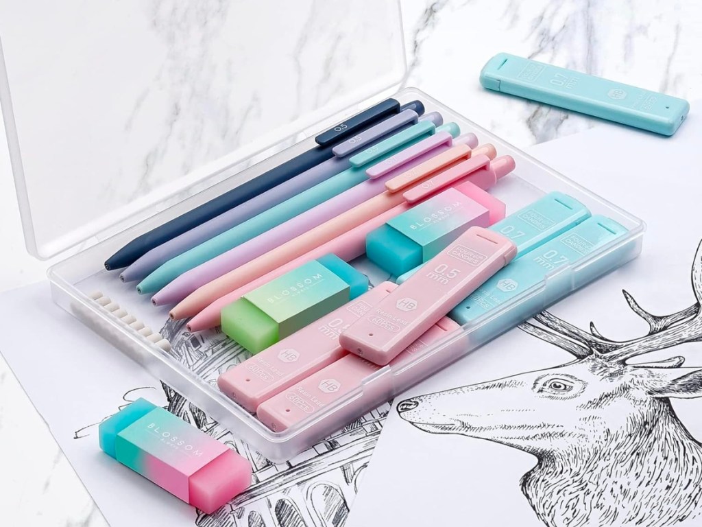 Four Candies Mechanical Pencil Set