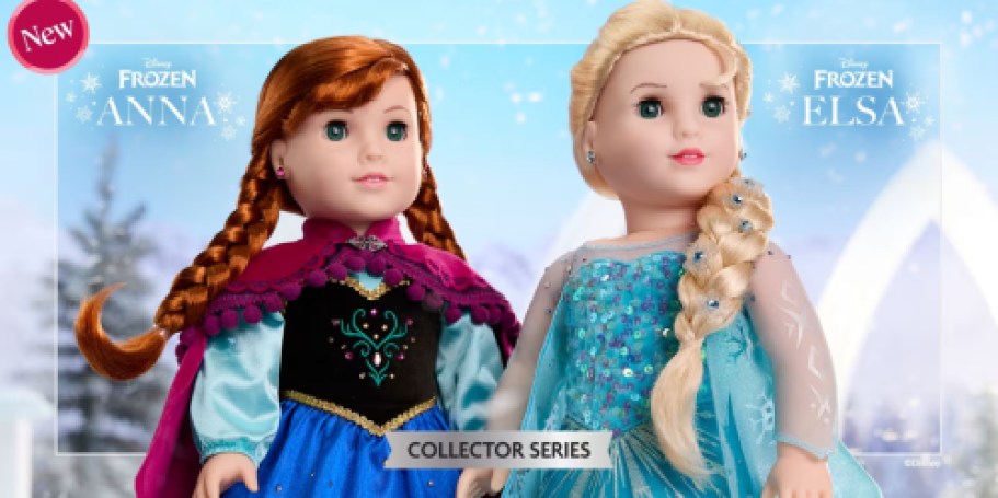 NEW American Girl Disney Princess Dolls – Elsa, Anna, & Jasmine Available Now!