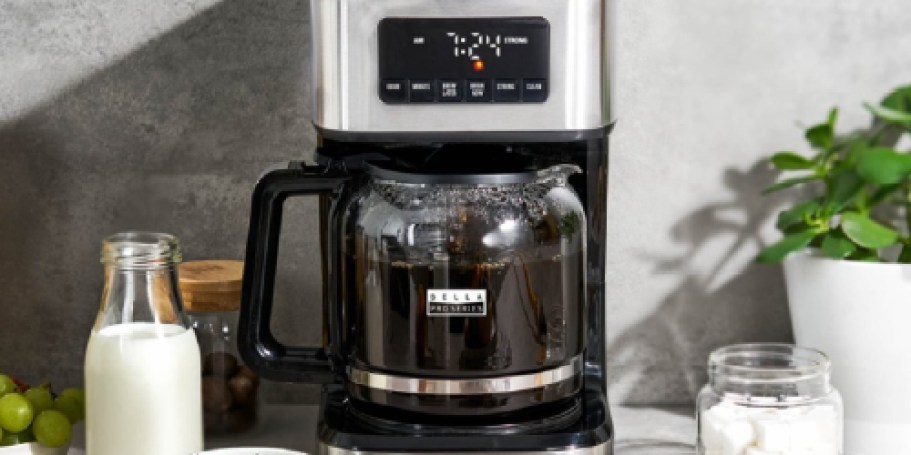 Bella Programmable 12-Cup Coffee Maker Only $19.99 Shipped on BestBuy.com (Reg. $60)