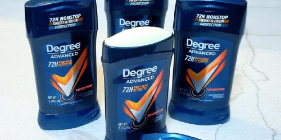 Degree Men’s Deodorant 4-Pack Just $8.60 Shipped on Amazon (Reg. $20)