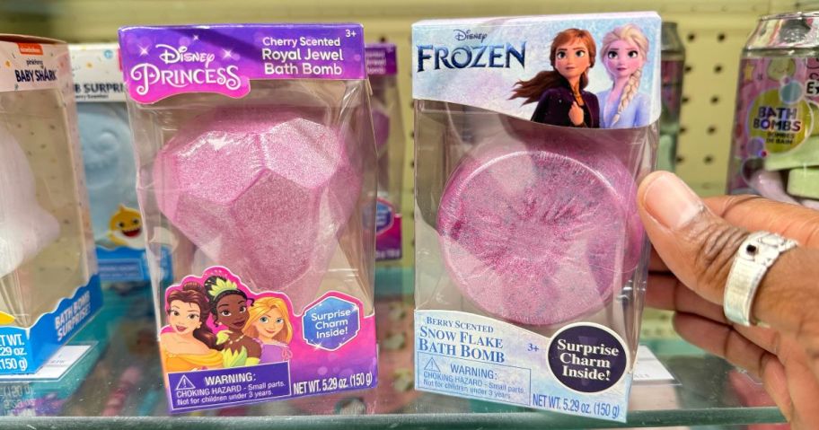 2 Disney Bath Bombs at Hobby Lobby