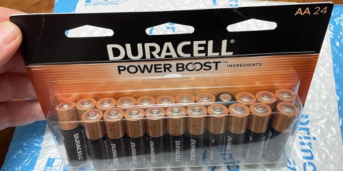 Duracell AA Batteries 24-Count Pack Just $12.86 Shipped on Amazon (Reg. $22)