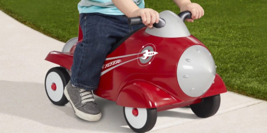 Radio Flyer Retro Rocket Ride-On Toy Only $27.99 on Walmart.com (Regularly $50)