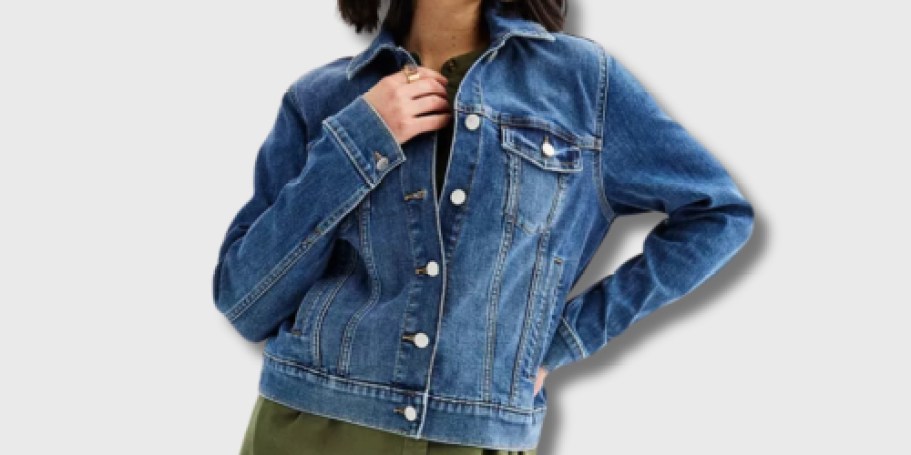 Kohl’s Women’s Denim Jacket Only $22.49 Shipped (Reg. $40) | Sizes XS-5X!