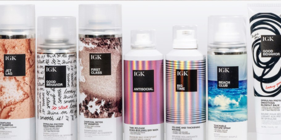 Buy 1, Get 1 Free Beauty Minis on Amazon: IGK, Sunday Riley, Verb, & More!