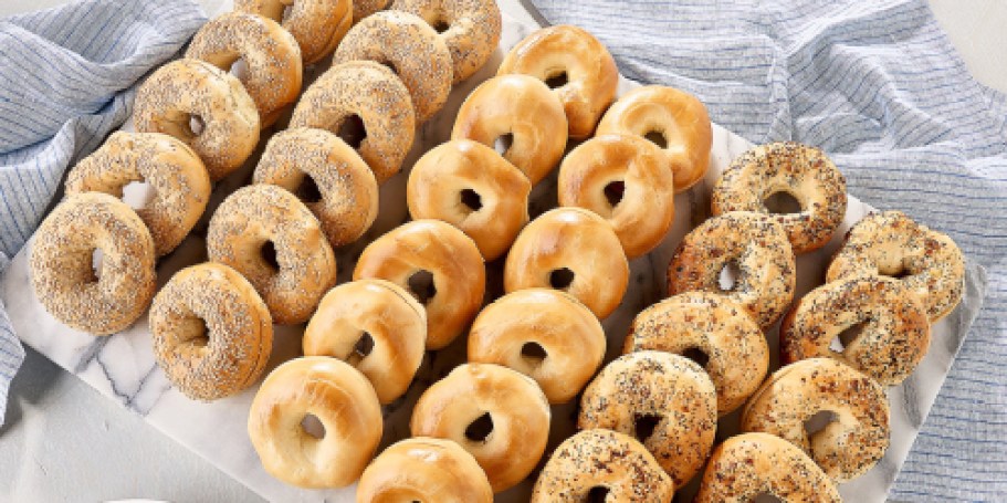 Pre-Sliced Mini NYC Bagels 36-Pack from $20.98 Shipped (4,000 Shoppers Have This in Their Cart!)