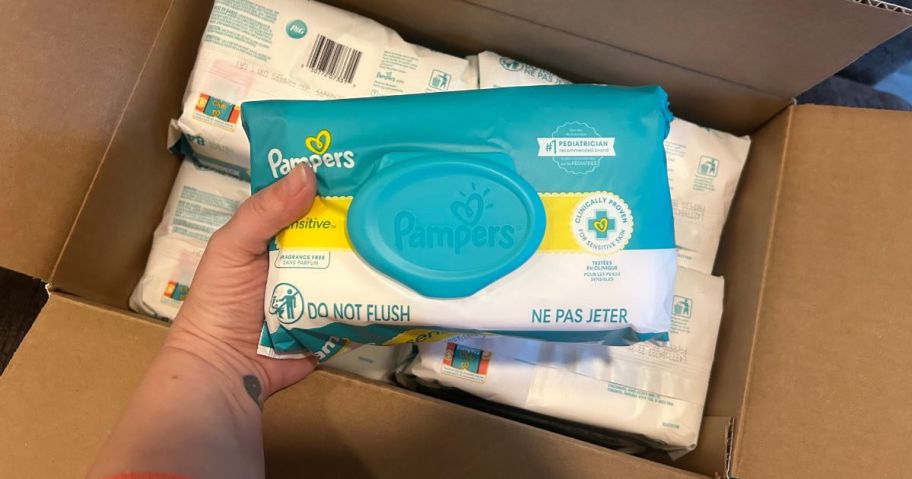 Pampers Sensitive Wipes