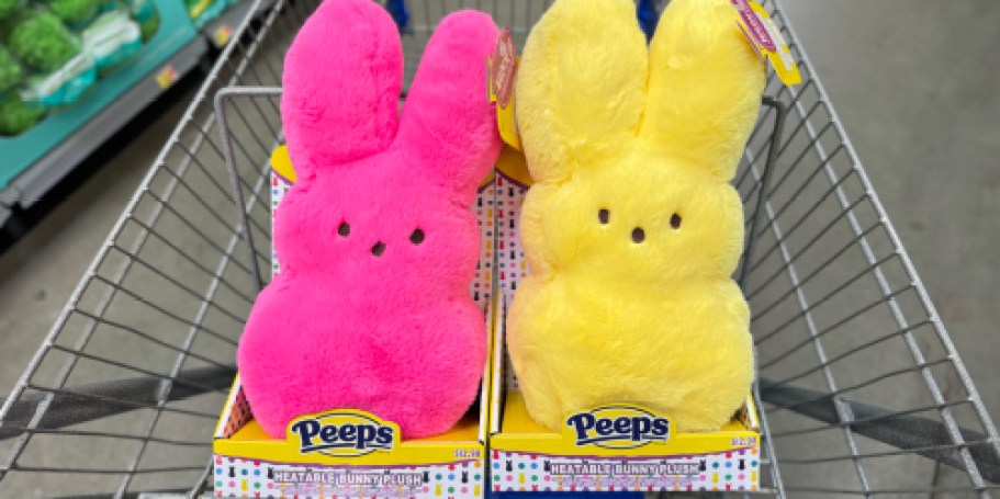 *NEW* Peeps Heatable Bunny Plush Only $12.98 on Walmart.com