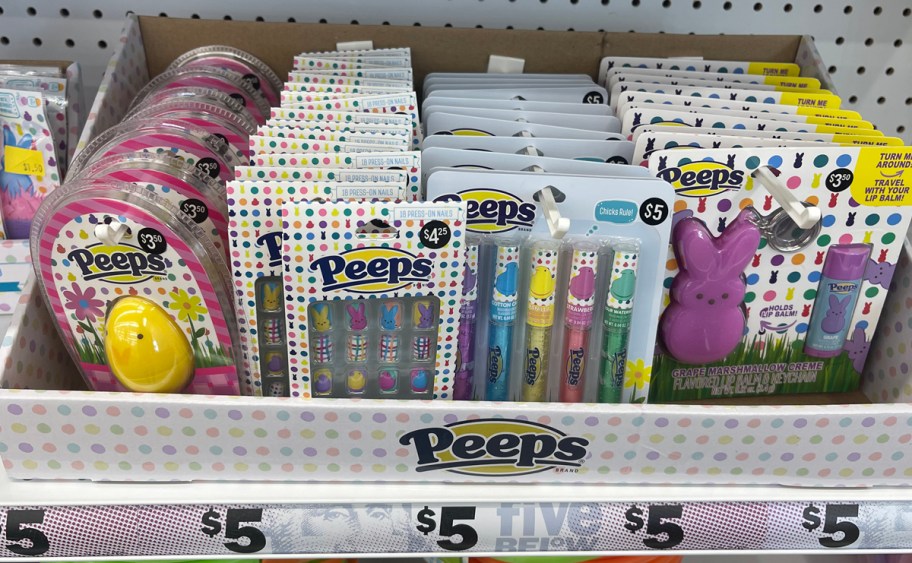 Peeps Items at Five Below