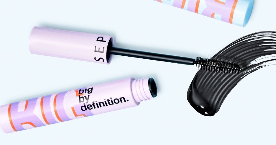 opened purple tube of Sephora Collection Big By Definition Defining & Volumizing Mascara
