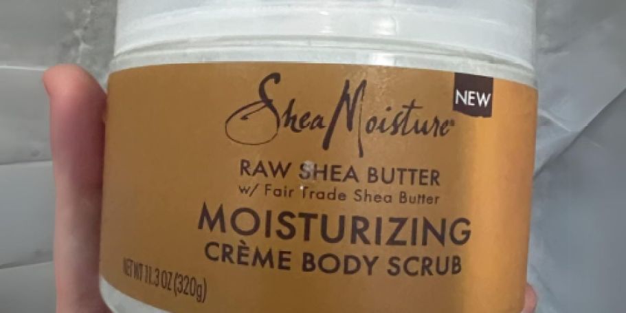 SheaMoisture Body Scrub Only $4.51 Shipped on Amazon (Reg. $12)