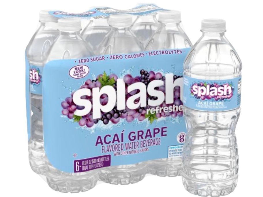 Splash Refresher Acai Grape water