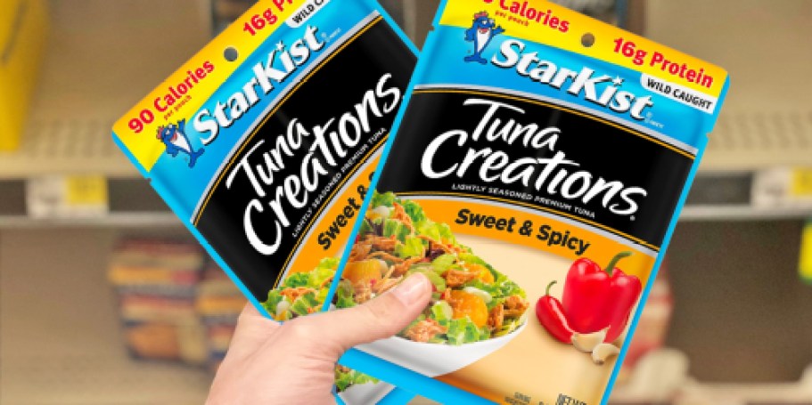 StarKist Tuna Creations 24-Pack Only $18 Shipped on Amazon (Just 67¢ Per Pouch!)