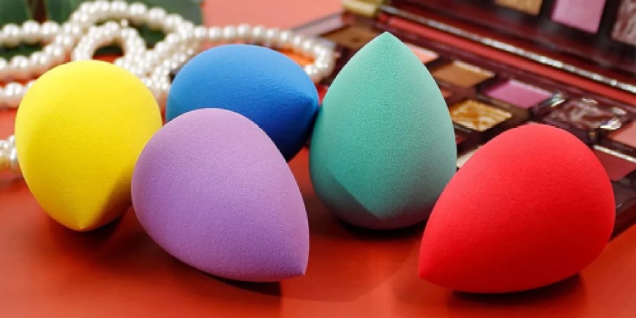 Makeup Sponge 5-Pack Only $3 Shipped for Prime Members (Regularly $13)