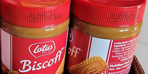 TWO Lotus Biscoff Cookie Butter 25oz Spreads Just $11.98 Shipped on Amazon (Reg. $17)