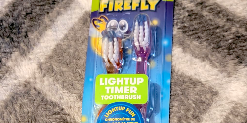 Firefly Light-Up Timer Toothbrush 2-Pack Just $2.89 on Amazon (Regularly $6)