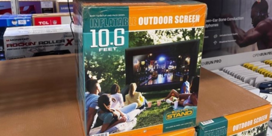 Inflatable Outdoor Movie Screen Only $69.86 on SamsClub.com (Reg. $100)