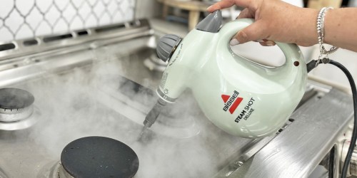 Bissell SteamShot Steam Cleaner from $31 Shipped (Eliminates 99% of Bacteria Using Only Water)