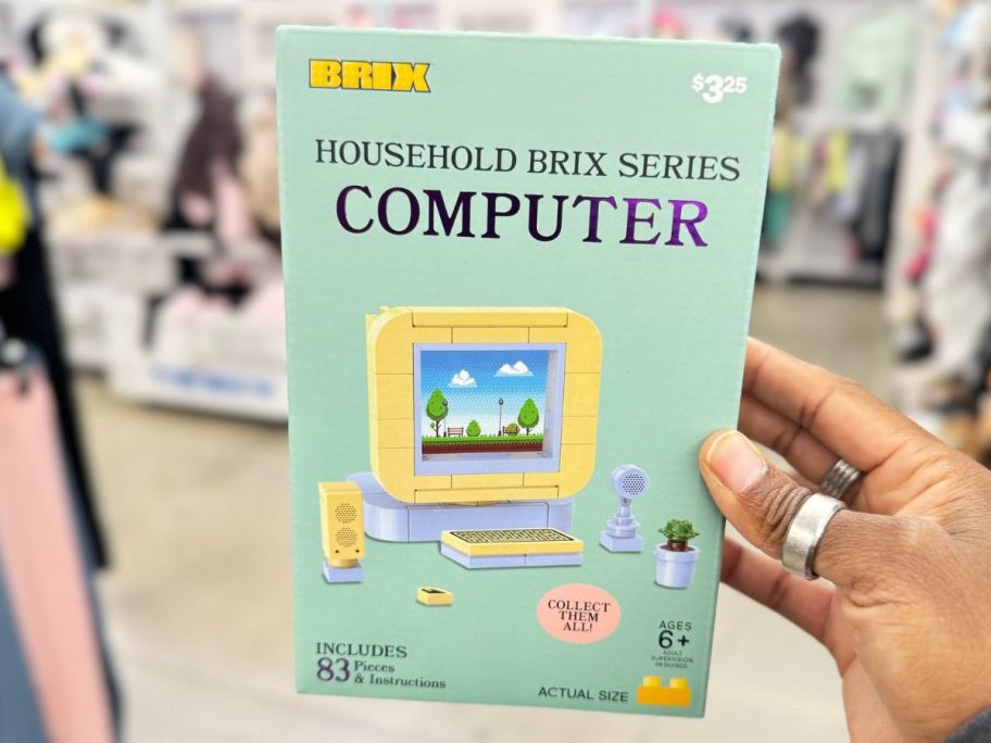 Household Appliances Brix Building Blocks Computer Set