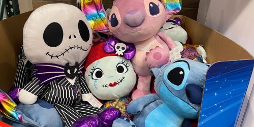 Jumbo Disney Plush Only $18.99 at Costco | Jack, Sally, Stitch & More