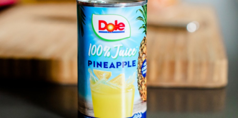 Dole Pineapple Juice Cans 24-Pack Just $10.72 on Walmart.com