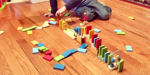 Hape Wooden Domino 107-Piece Set Just $17.69 on Amazon (Regularly $44)