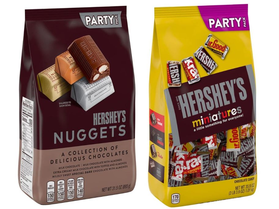 Hershey's Nuggets and Miniatures