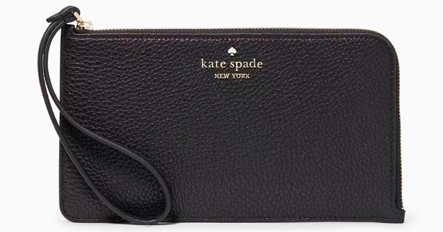 black kate spade wristlet