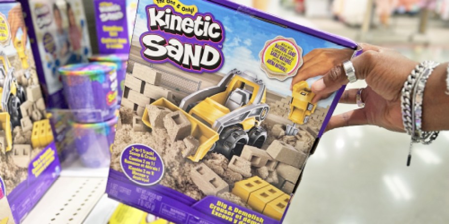 Kinetic Sand Dig & Demolish Playset Only $5.99 on Amazon (Reg. $16) + More