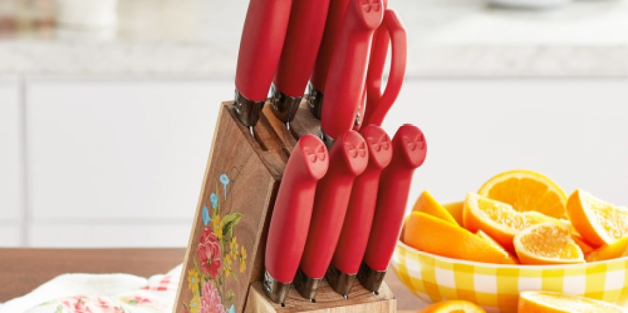 Pioneer Woman 11-Piece Knife Set Only $13.99 on Walmart.com (Regularly $40)