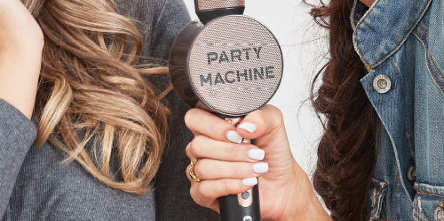 Wireless Bluetooth Karaoke Microphone Only $21 on Amazon (Fun LED Lights & Voice-Changer Effects)