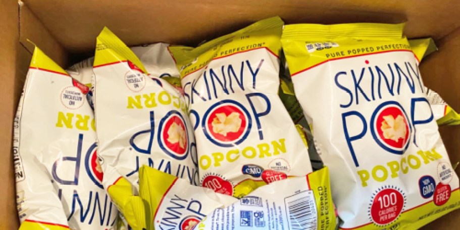 SkinnyPop Popcorn 30-Pack Only $9.58 Shipped on Amazon (Just 32¢ Per Snack)