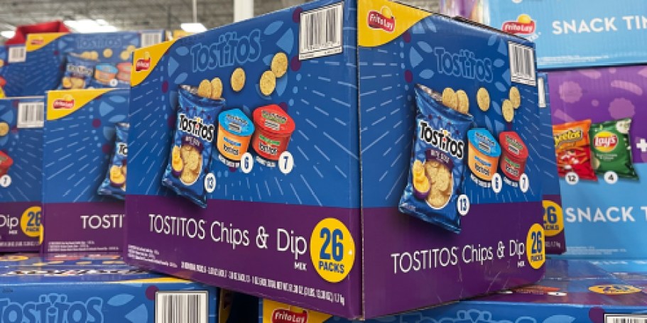 Tostitos Chips & Dip 26-Count Variety Pack Only $19.98 at Sam’s Club