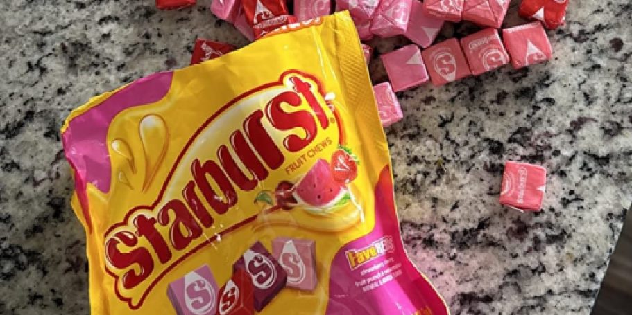 TWO Sharable Starburst Bags Just $6 Shipped on Amazon