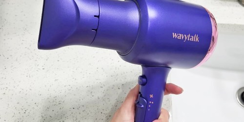 Negative Ion Hair Dryer $21.96 Shipped for Prime Members (Regularly $55) | Includes Attachments!