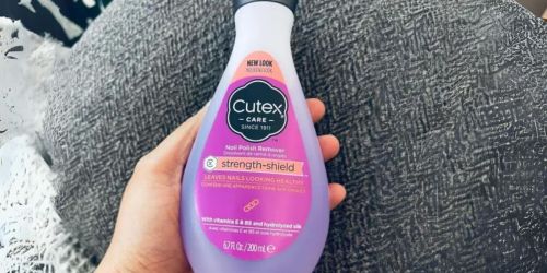 Cutex Strength Shield Nail Polish Remover Bottle Just $1.78 Shipped on Amazon