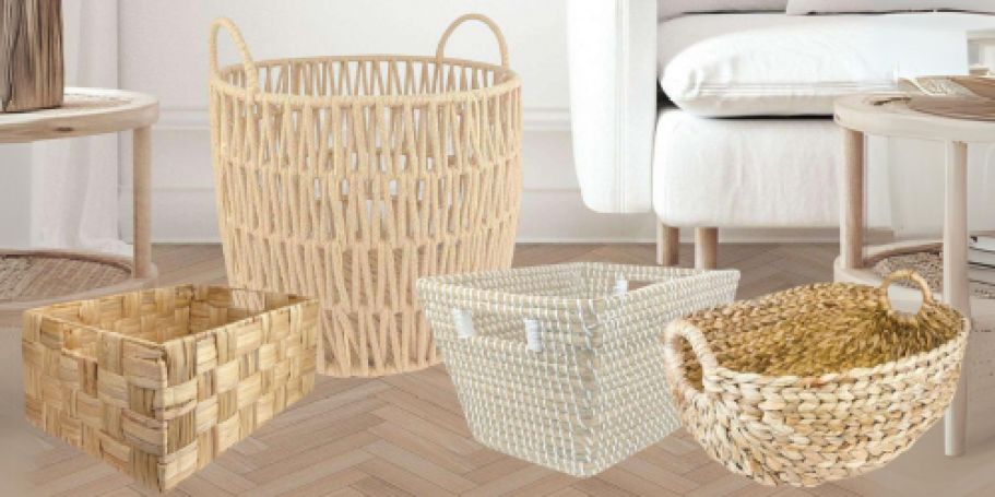 Up to 70% Off Storage Bins & Baskets on Kohl’s.com | Prices from $3.58 Each