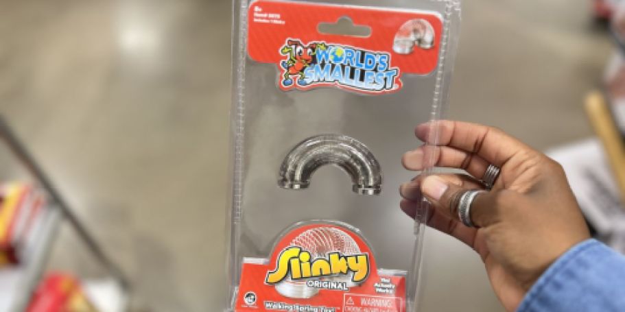 World’s Smallest Slinky Toy Only $5.95 on Amazon (Easy Stocking Stuffer)