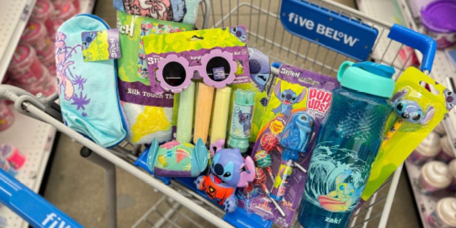 Five Below Stitch Easter Basket Stuffers from $1!