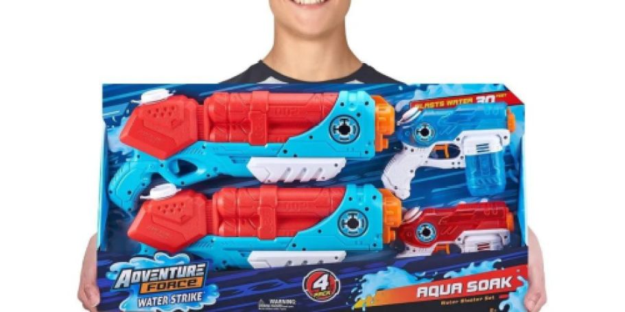 Adventure Force Water Blaster 4-Pack JUST $5.53 on Walmart.com