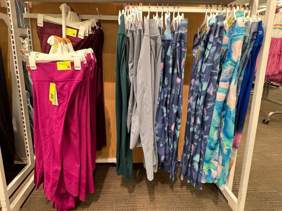 Racks of All in Motion Girls Leggings at Target