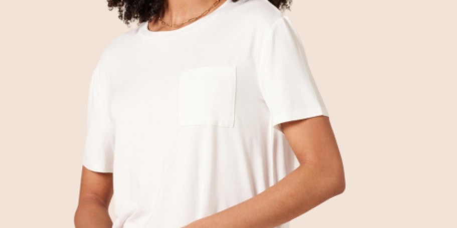 Amazon Essentials Women’s Relaxed-Fit Pocket Tee ONLY $6.70 (Regularly $17)