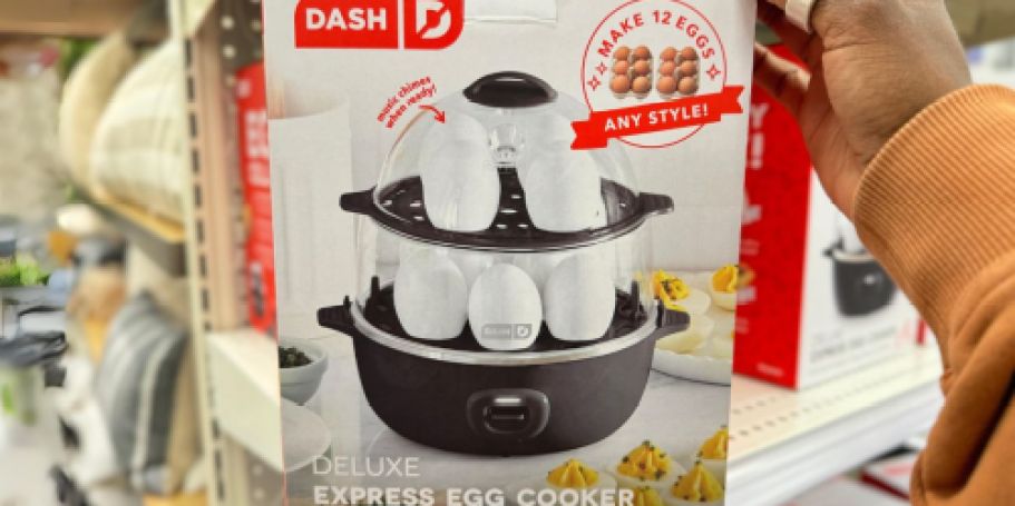 Dash Deluxe Express Egg Cooker Possibly Only $10.99 at Target – Makes Perfect Eggs Every Time!