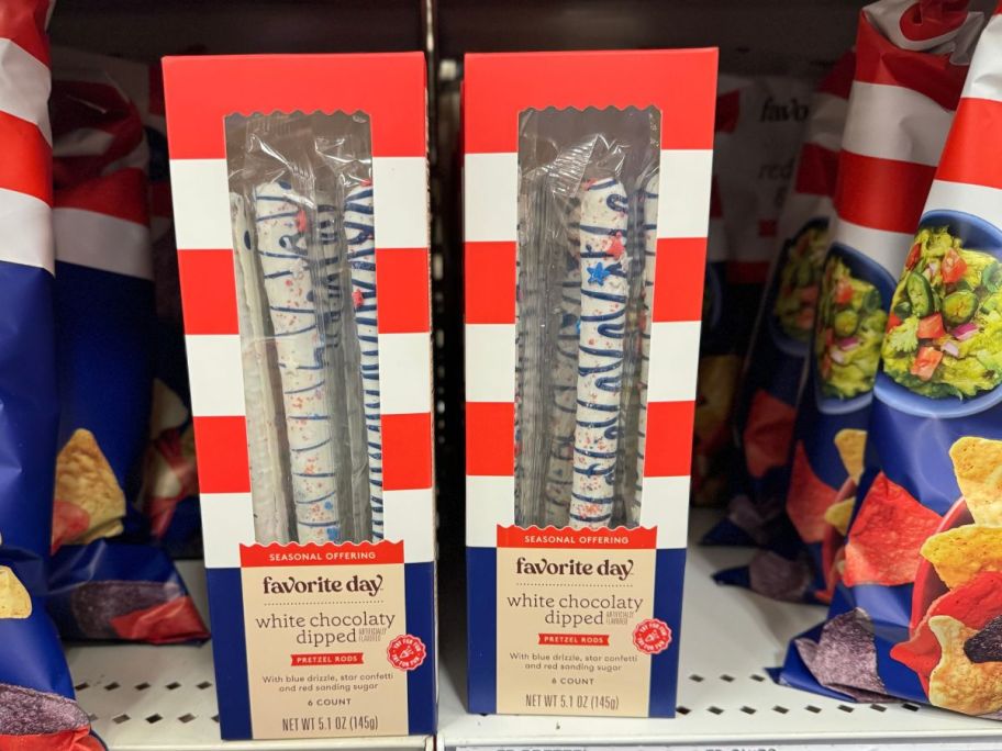 Favorite Day White Chcolaty Dipped Pretzel Rods 