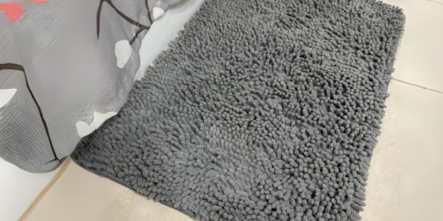 Gorilla Grip Chenille Bath Mat Only $7.59 on Amazon | Over 50K 5-Star Ratings