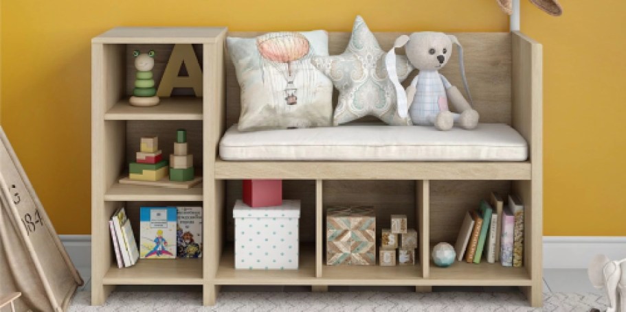 Kids Storage Bench & Coat Rack Only $98 Shipped on Walmart.com (Reg. $189)