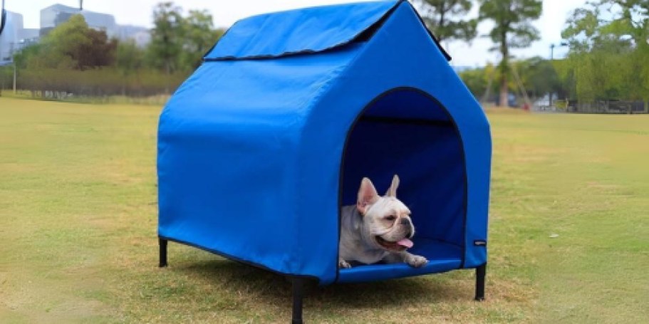 Elevated Portable Pet House Kennel Just $24.99 Shipped (Regularly $60)